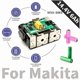 thumbnail image 4 of 2 Pzas 14.4V 6.0Ah 6000mAh para Makita BL1430 BL1415 BL1440 196875-4 194558-0 195444-8 Batería Recargable para Indicador LED, 4 of 5