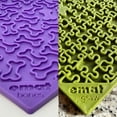 thumbnail image 2 of SodaPup Purple Bones & Green Jigsaw eMat Bundle – Durable Lick Mat Feeder Made in USA from Non-Toxic, Pet-Safe, Food Safe Rubber for Avoiding Overfeeding, Digestive Health, Calming, & More, 2 of 6
