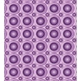thumbnail image 3 of Ambesonne Geometric Duvet Cover Sets, Circular Lines Rings, 2-Queen, Purple, 3 of 7