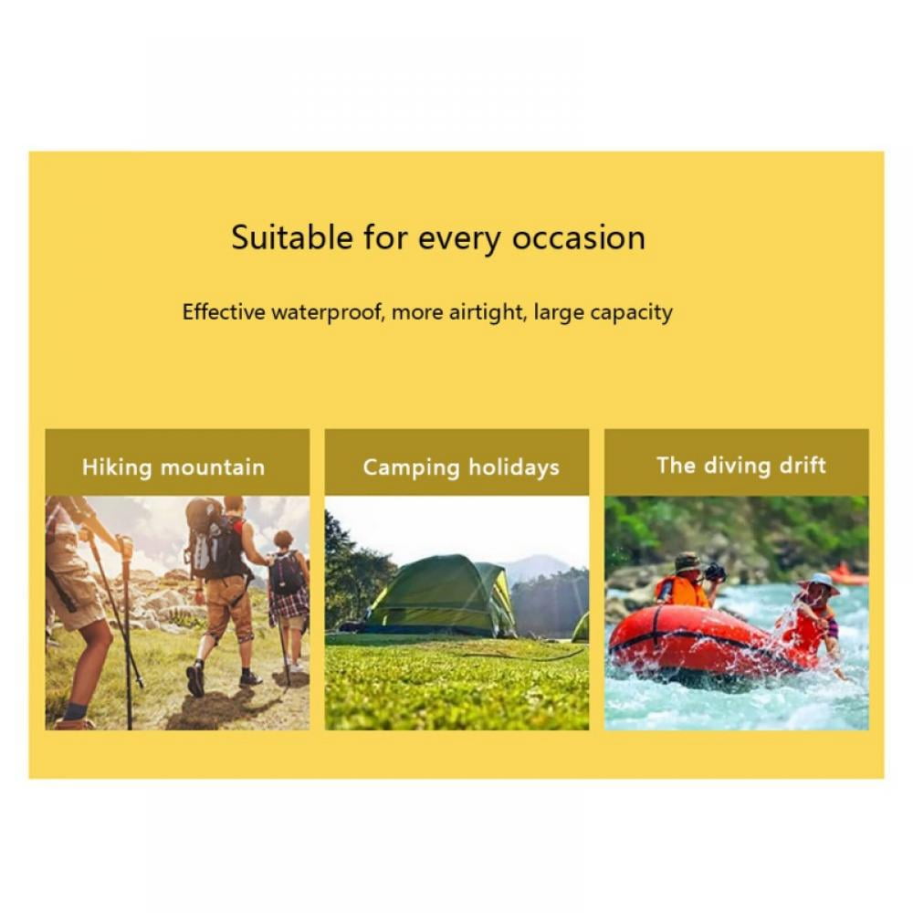 Luxsea Waterproof Bag Swimming Bag,Compression Stuff Sack,Sleeping Bags Storage Stuff Sack Organizer Water Resistant Ultralight Drifting Swimming Debris Clothes Sleeping Bag