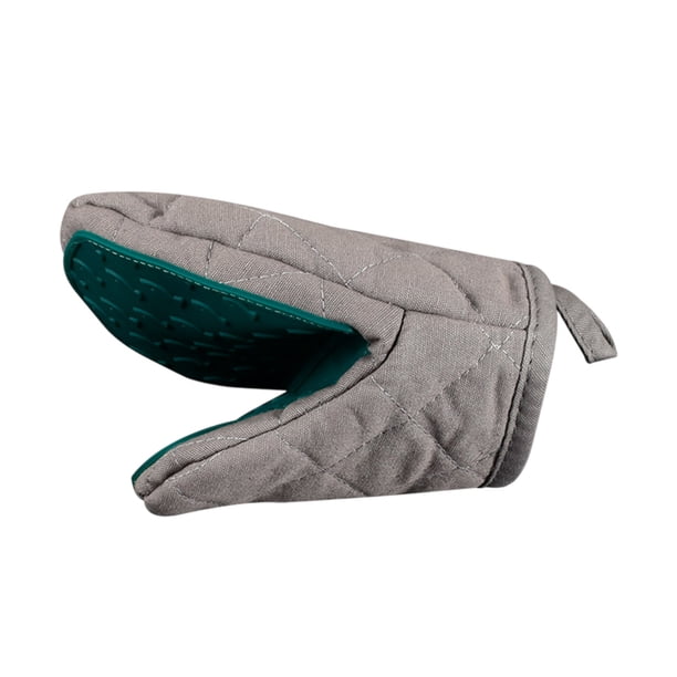 Yhmxh Utensilios de cocina Guantes de tela con forma de pez, de silicona semitransparente, con clip para horno microondas y aislantes de doble capa. Muebles para cocina Accesorios de cocina