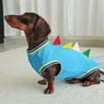 thumbnail image 6 of Dachshund Dinosaur Theme Costume Vest Breathable 2 Leg Design Easy to Wear Clothes For Small Dog Photography, 6 of 10