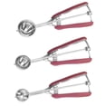 thumbnail image 1 of Juego de cucharas para galletas, cuchara para helado, cuchara para galletas para hornear, cuchara para galletas de acero inoxidable para hornear, 1 of 5