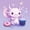 Light Purple, variant on Manfei Amphibian Axolotl Print 7-Piece Twin Bedding,Cartoon Animal Bedding Comforter Set,Reversible