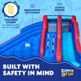 thumbnail image 5 of Sunny & Fun Fun Water Slide & Blow-up Pool for Kids Backyard Water Park, 5 of 10