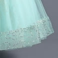 thumbnail image 6 of Off The Shoulder Sequin Tulle Prom Dress for Flower Girls A-line Puffy Princess Dresses Full Length Pageant Gowns, 6 of 6