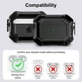 thumbnail image 2 of HLONK Étui de Protection Compatible avec AirPods Pro 2, Étui Blindé de Protection en TPU Antichoc Compatible avec Pro 2e Génération, 2 of 5