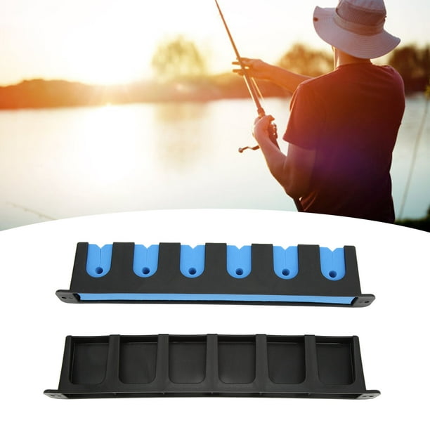 Wall Mounted Fishing Rod Rack, Space Saving Easy To Store Orderly