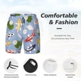 thumbnail image 3 of Fotbe Colorful Koi Fish Traje de Baño para Hombre – Shorts de Natación de Secado Rápido con Forro y Bolsillos-X-Large, 3 of 6