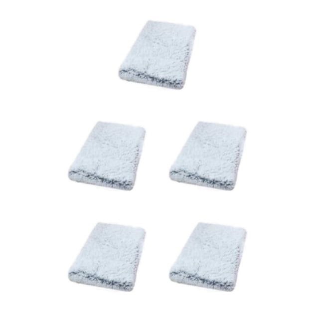 Youkk Pet Mat Suitable For All Breeds Easy To Clean Value For Money Durable Dog Bed grey white M 50*40*5cm 5Set