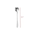 thumbnail image 2 of Stainless Long Handle Heart Shaped Stirring Spoon Dessert and Coffee Multi Functional Serving Spoon Serveware Table Setting Kitchen Tableware Meal Service Set Dining Accessories Household Tableware, 2 of 2