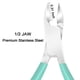 thumbnail image 2 of Collar de recuperación ajustable para gatos, suave y bonito, cono de cuello para mascotas, protector para la cicatrización de heridas después de una cirugía, apto para gatitos y perros, 2 of 7