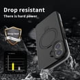 thumbnail image 7 of Dteck Waterproof Case for iPhone 16 Plus,Shockproof IP68 Underwater Case Compatible with Mag Safe Cover Built-in Ring Invisible Stand Full Body Protection Case for iPhone 16 Plus,Gray, 7 of 7