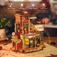 thumbnail image 3 of Robotime 3D Wooden Puzzle, Dream Gift Factory Model Craft Kit, DIY Creatvie Toys for Home Decor, Xmas Gifts for Adults Teens, 3 of 8