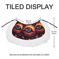 thumbnail image 5 of Halloween Stunning Chiffon Women's Summer Beach Dress with Polyester Straps, 5 of 6