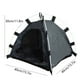 thumbnail image 3 of Carpa para mascotas para perros y gatos - Cama portátil interior/exterior con estacas en el suelo, 40x40x30cm, gris, 3 of 9
