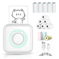 thumbnail image 1 of Mini Pocket Sticker Printer, Bluetooth Wireless Portable Mobile Printer Machine Thermal Printer For Notes, Memo, Photo, Pocket Label, 1 of 2