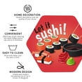 thumbnail image 4 of Balery 6 Pcs Sushileather Coasters Set, Drink Table Cup Coasters For Living Room Kitchen Coffee Decor, 4 of 9