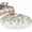 Gray Pink, variant on Colorful Flowers 2'x6' Runner Rugs for Hallway Kitchen Bedside Non Slip, Spring Floral Leaves Botanical Country Beige Entryway Rug Runners with Rubber Backing, Long Carpet Runner for Laundry Room