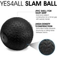 thumbnail image 7 of Yes4All 30lbs Slam Medicine Ball Tread Black, 7 of 7