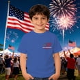 thumbnail image 2 of Jamsmile Toddler Boys Tshirts Independence Day Print Short Sleeve T Shirts Summer Holiday Outdoors Kids Boys T-Shirts, 2 of 5