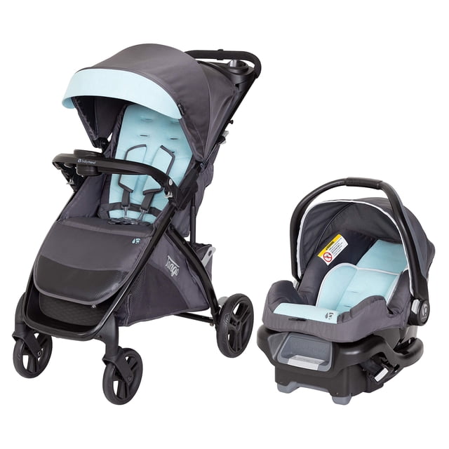 Sistema de viaje para cochecito Baby Trend Tango™ con asiento infantil para automóvil Ally™, Blue Mist