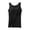 AX24-Black, variant on Camisole Tops For Women With Built In Bra Thick Strap Tank Top Trendy Casual Basic Cami Tanks White S