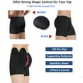 thumbnail image 2 of Men's Padded Shapewear Boxer Underwear Tummy Control Shorts Enhance Butt Lifter Briefs, 2 of 5