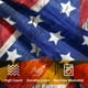 thumbnail image 4 of Funda de almohada Sweetshow 4 of July Patriotic, 50 x 50 cm, juego de 2, 4 of 8