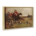 thumbnail image 4 of Stupell Industries Hunting Dogs in Countryside People Painting Gold Floater Framed Canvas Art Print Wall Art, 31 x 21, 4 of 10