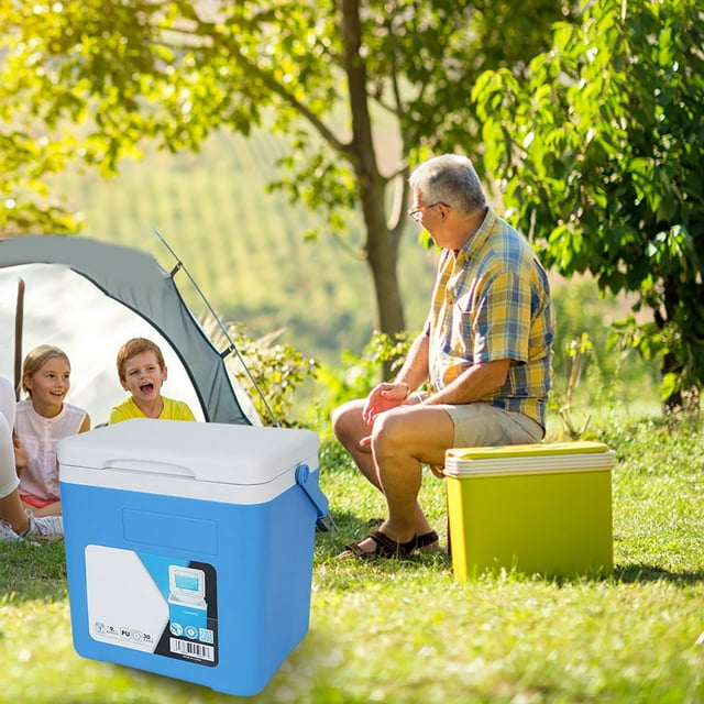 Large Capacity Outdoor Storage Containers For Portable Food And Beverage Featuring Spout And Wheel Design For Easy Transportation