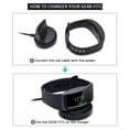 thumbnail image 2 of AGPtek Gear Fit 2 Charger Dock Desktop Holder Adapter for Samsung Gear Fit2 SM-R360 Smart Watch, 2 of 8