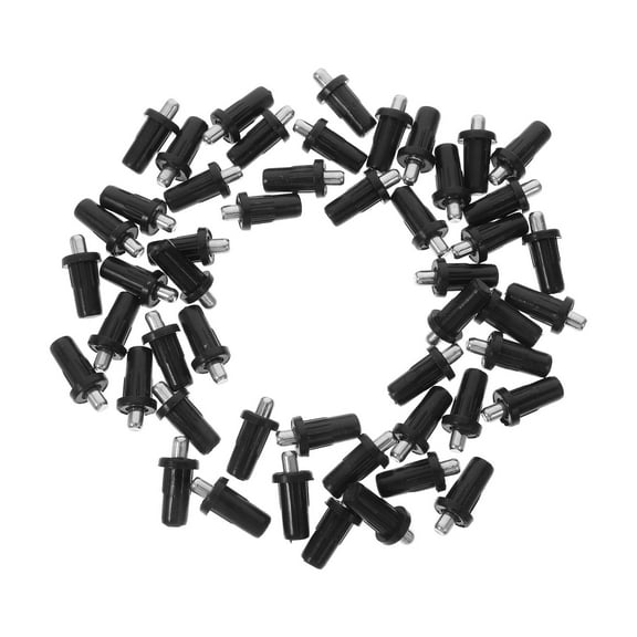 FRCOLOR  50 PCS Cabinet Door Repair Pin Hinge Spring Bottom Bracket