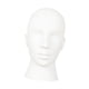 thumbnail image 4 of Cabeza de maniquí calva para hombre, expositor de sombreros, base estable independiente, soporte para pelucas, soporte para gorras, auriculares y Blanco mate, 4 of 9
