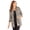 Chai Latte Abstract Line, variant on Women's Plus Size Ponte Knit Blazer