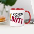 thumbnail image 4 of CafePress - I Kicked It's BUTT! - 11 oz Ceramic Mug - Novelty Coffee Tea Cup, 4 of 6
