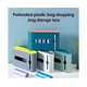 thumbnail image 4 of Caja de almacenamiento de bolsas de basura, sin perforaciones, soporte de almacenamiento para bolsas montadas en la pared, organizador de bolsas de basura para 5 bolsas de basura, bolsas de basura de, 4 of 5