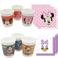 thumbnail image 2 of Suministros de fiesta de Minnie de Disney, Mickey Mouse, Pato Donald, vajilla, vaso de papel, servilleta, decoración de fiesta de cumpleaños para niña, Baby Shower, 2 of 4