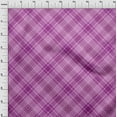 thumbnail image 4 of oneOone Cotton Cambric Purple Fabric Check Sewing Craft Projects Fabric Prints By Yard 56 Inch Wide, 4 of 5