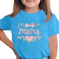 thumbnail image 3 of SROBPTY Teen Girls Summer Short Sleeve Tops Print Breathable Crew Neck Tee Shirts for Daily Wear 3-15 Years, 3 of 5
