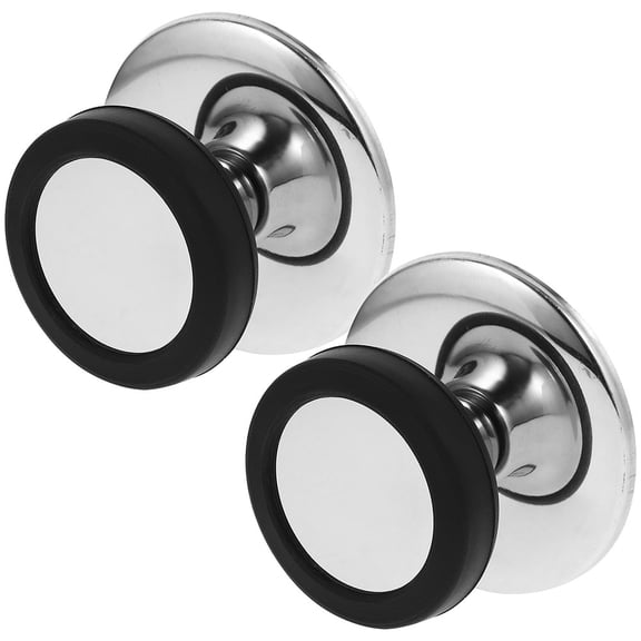 2pcs Lid Knobs Stainless Steel Lid Handles Replaceable Pan Glass Lid Handles