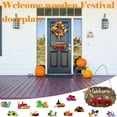 thumbnail image 1 of Xihbxyly Letrero de Bienvenida Intercambiable, Decoración de Madera de Temporada, 12 Accesorios Navideños, Decoración para Puerta de Entrada, Decoración Exterior para Todo El Año, Bienvenida a La Ent, 1 of 7