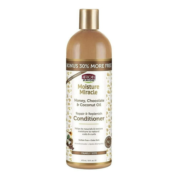 African Pride Moisture Miracle Honey, Chocolate & Coconut Oil Conditioner