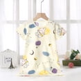 thumbnail image 3 of Camisón de niña de algodón puro, nuevo estilo de verano, ropa de aire acondicionado de manga corta para niña, ropa fina de estilo coreano para el hogar, pijamas para niños, camisón, 3 of 6
