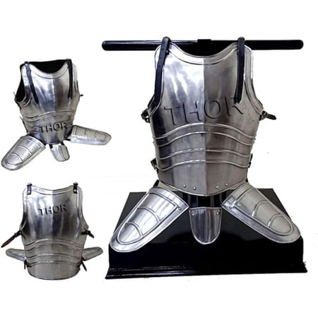 THOR INSTRUMENTS Medieval Knights Jousting Body Armor Jacket Cuirass 18gauge Replica halloween costume