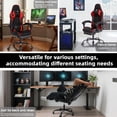 thumbnail image 5 of Peispie Ergonomic Gaming Chair with Footrest, High Back Video Game Chair 300lbs, Reclining Computer Office Chair with Headrest & Lumbar Support, Racing Style Desk Chair, Red, 5 of 8