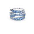 thumbnail image 1 of Anillo Swarovski TWIST Forma Espiral 125 Aniversario De Mujer a gife Joyería De Cristal Para g140 Gao Jiahui unisex, 1 of 2