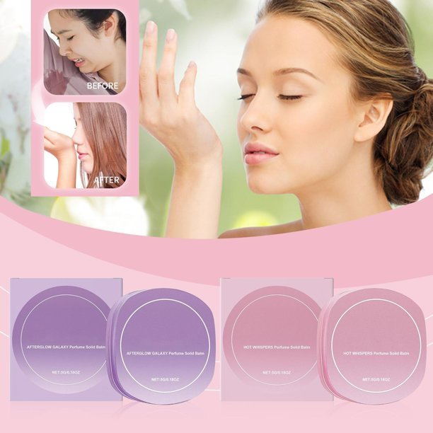 Perfume Sólido En Bálsamo con Ingredientes Naturales, de Larga Duración, Portátil, para Mujer, 5 G | Aroma Suave y Fresco | Ideal para Viajes y Práctico.