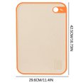 thumbnail image 1 of Agiferg Wheatstraw Cutting Board Cutting Board With Auxiliary Food Grinding Trough Meat Cheese And Vegetable Kitchen Cutting Board Large, Medium And Small, 1 of 2