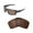 Brown - Polarized, variant on Walleva Black Polarized Replacement Lenses for Oakley Double Edge Sunglasses